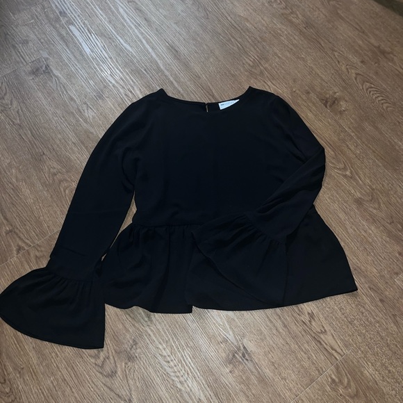 ASOS DESIGN Long Sleeve Smock Top - Picture 7 of 9